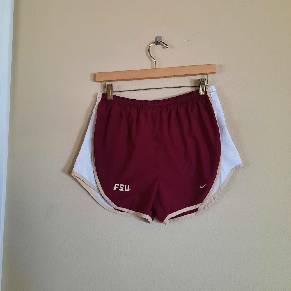 Nike FSU Active Shorts Athletic Gym Sporty Street Style Workout Florida State